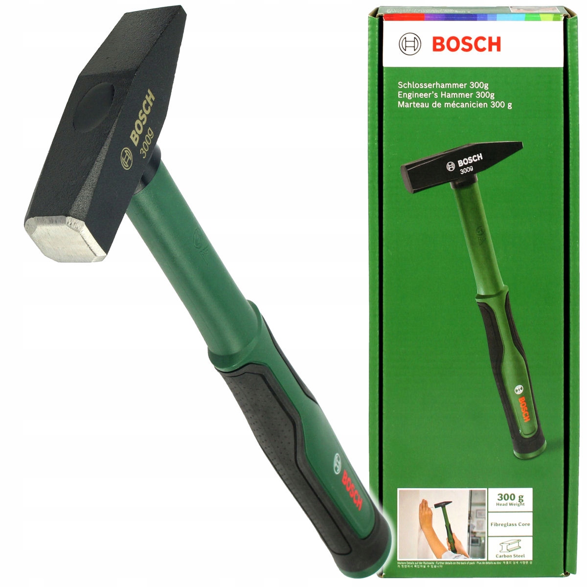 

Młotek ślusarski 300g Bosch
