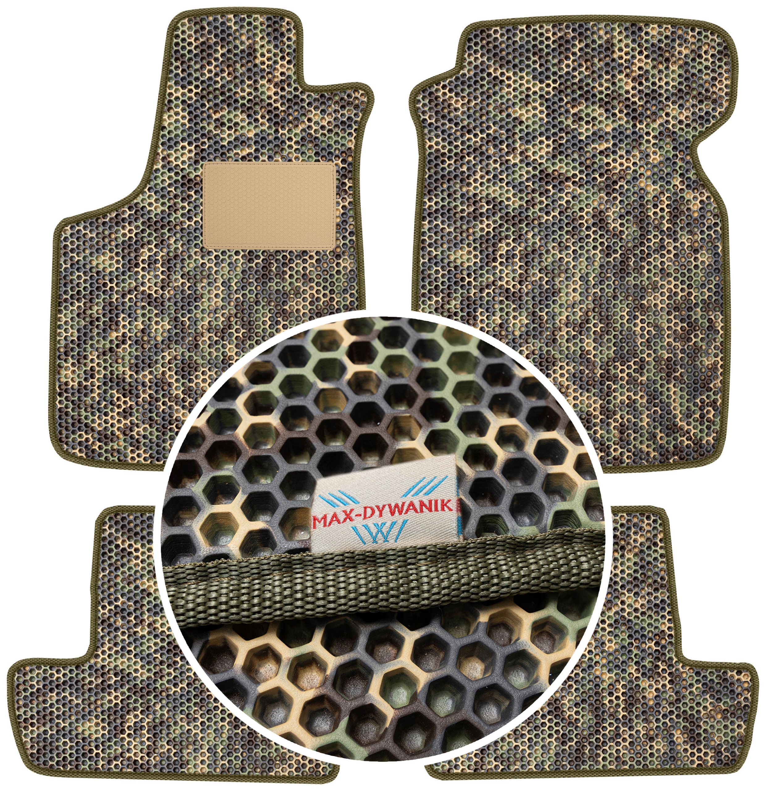 Ford Ka I Hatchback 2000-2008 Gumové rohože do auta Eva Moro