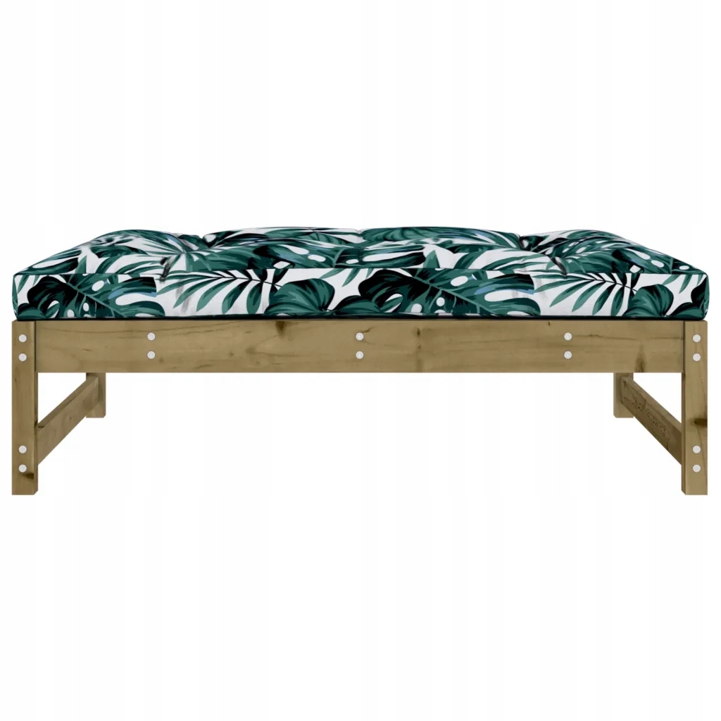 vidaXL Podnóżek ogrodowy, 120x80 cm, impregnowane drewno sosnowe Model 825743