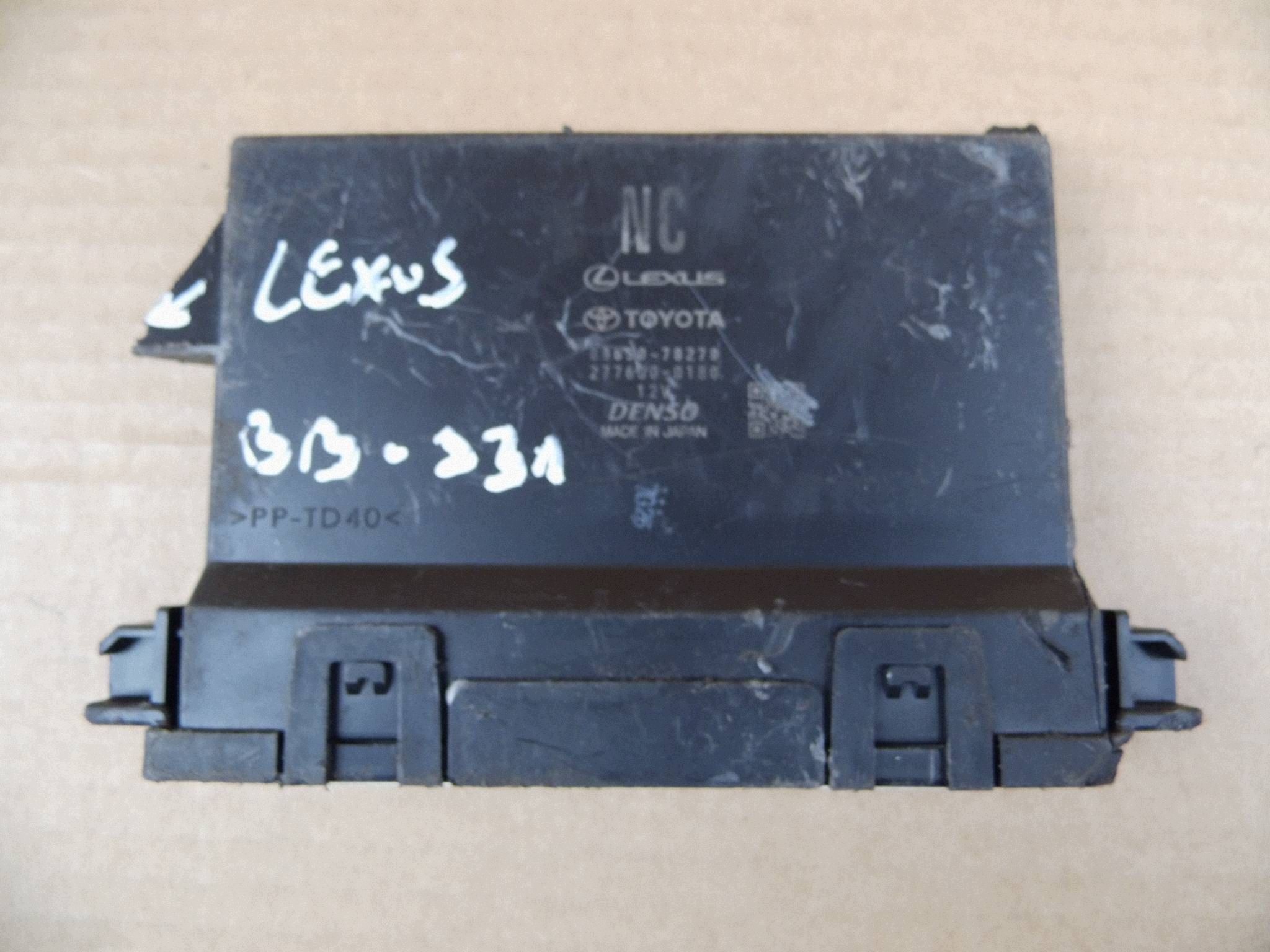 Lexus NX module unité de commande électronique uce 8865078270