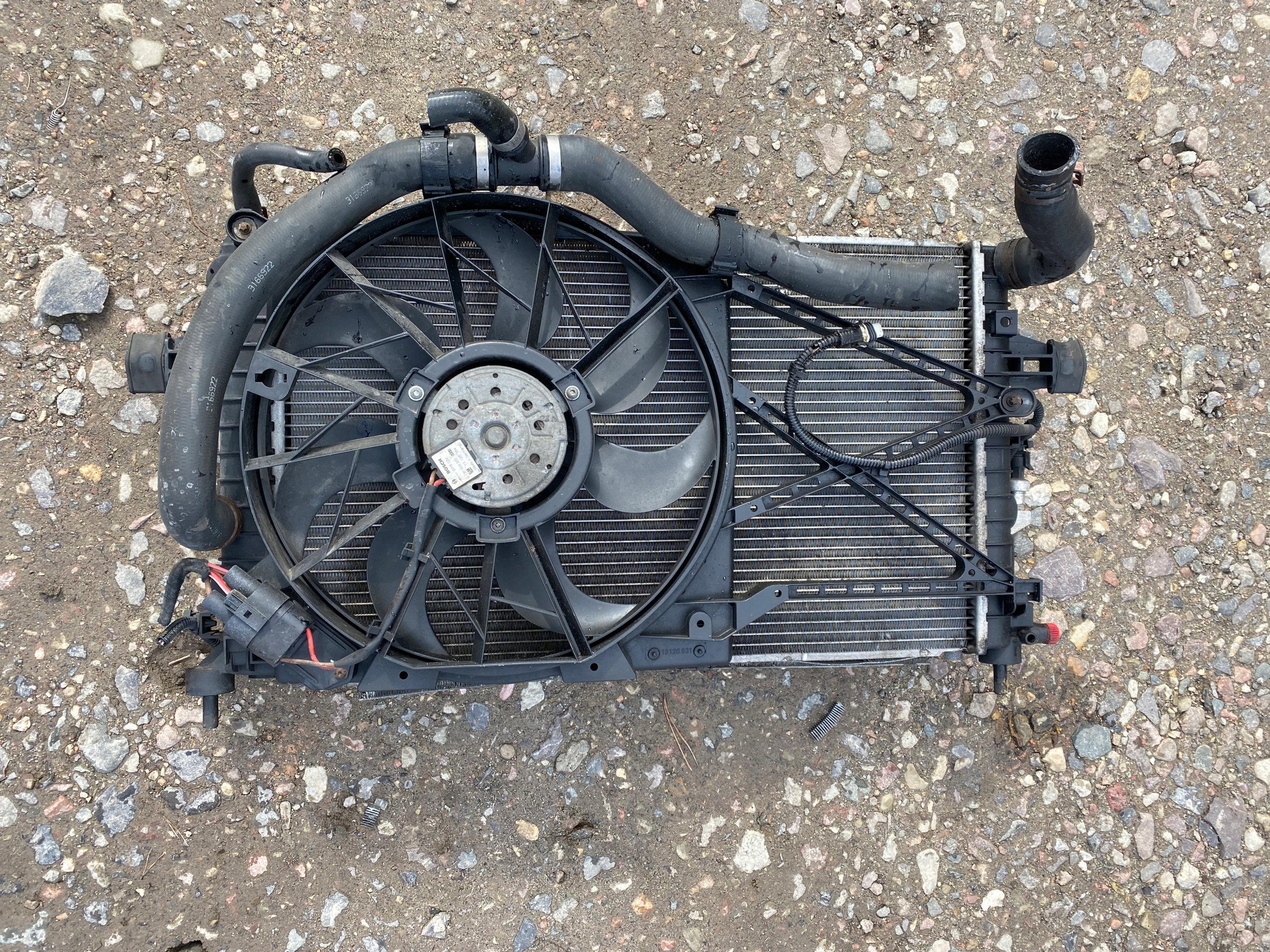 ASTRA H 1.4 16V water cooler fan