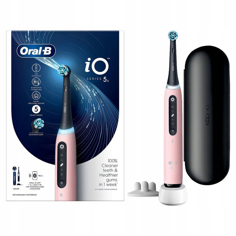 Szczoteczka elektryczna Oral-B Io 5S Różowa