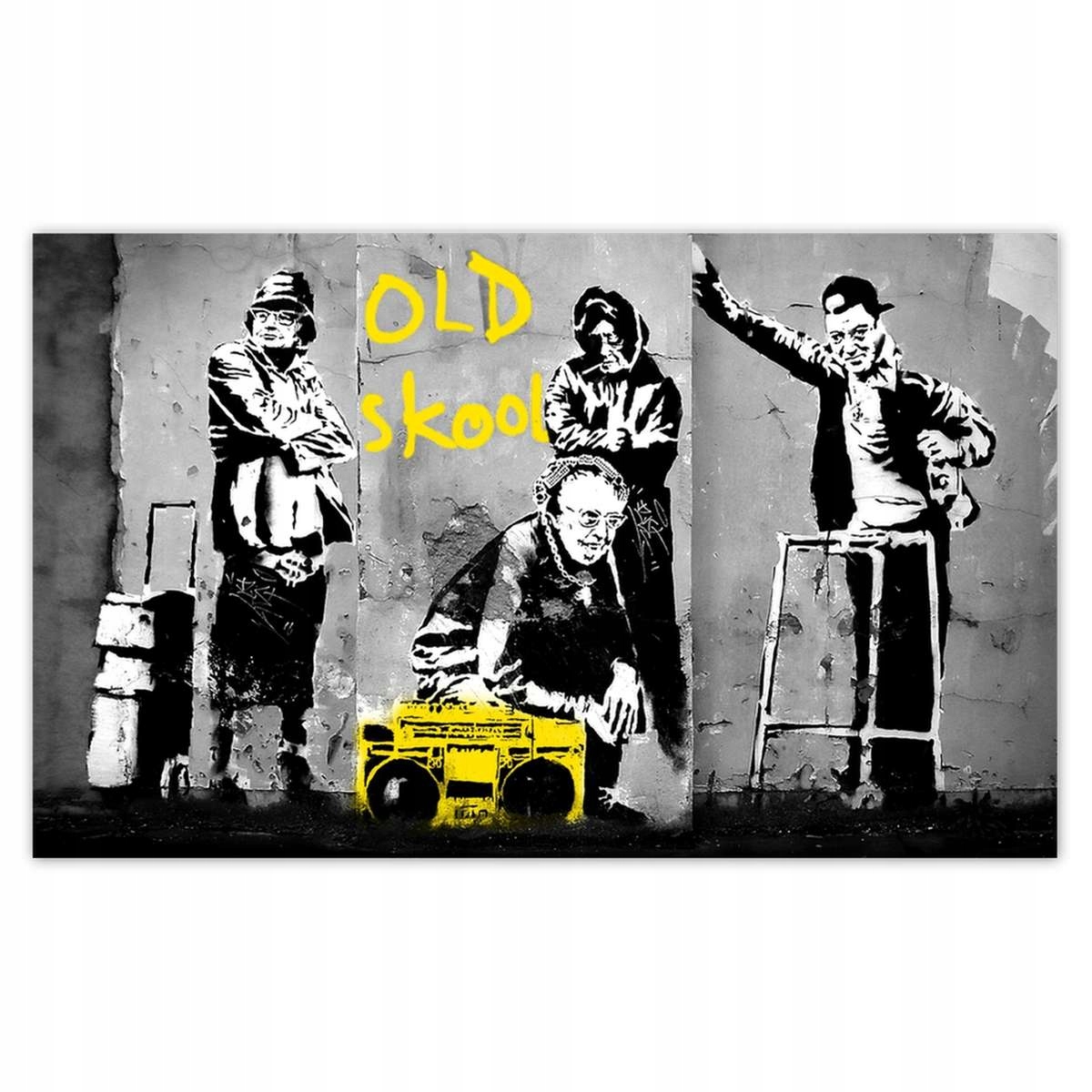 Fototapety 416x254 Banksy Old school