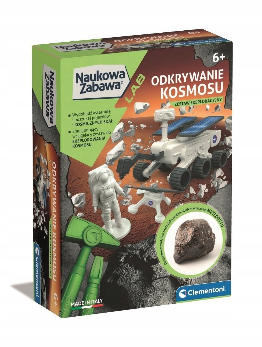 

Clementoni Naukowa Zabawa Odkrywanie Kosmosu 50711
