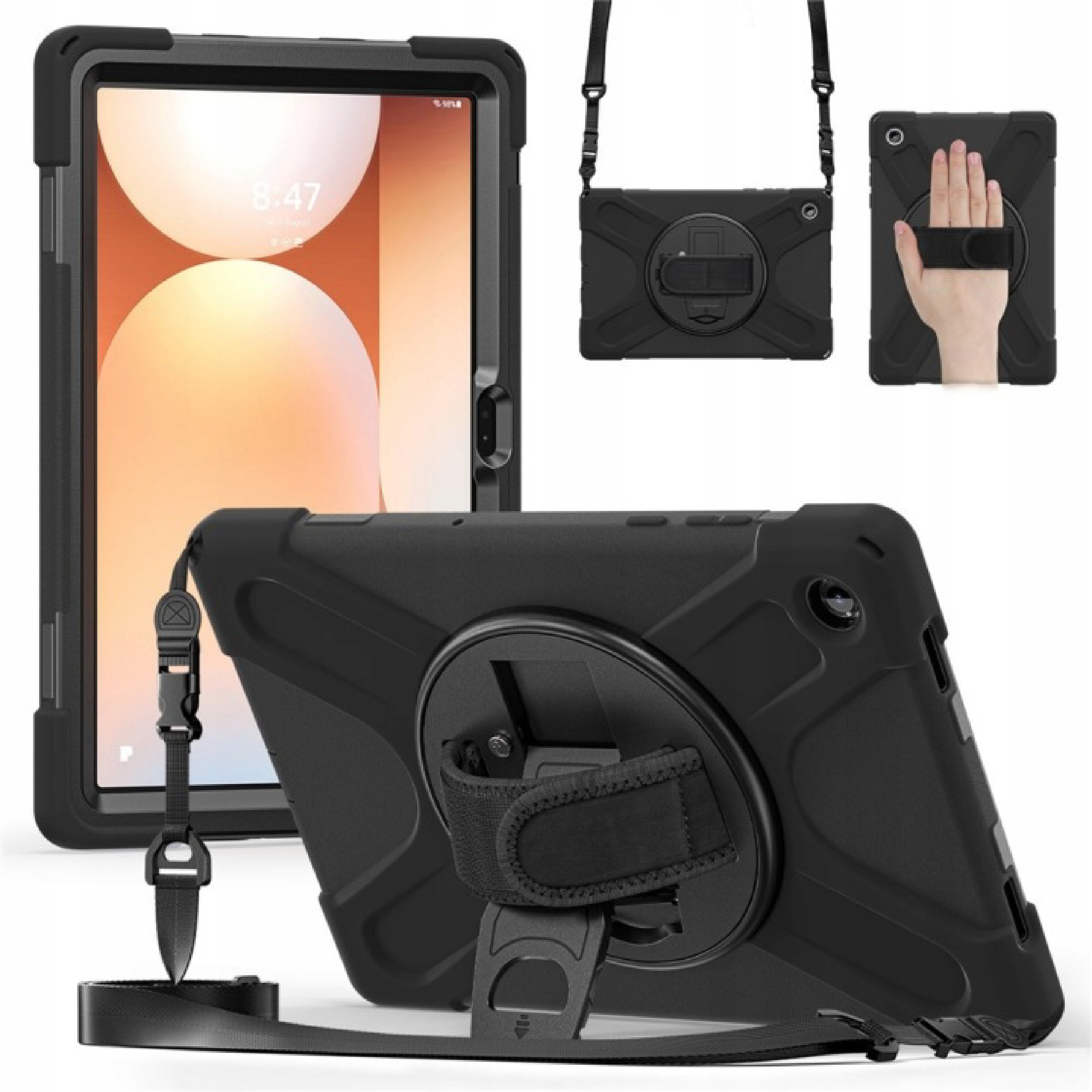 Pouzdro Pro Samsung Galaxy Tab A11+ S Ramenním Popruhem Pouzdro