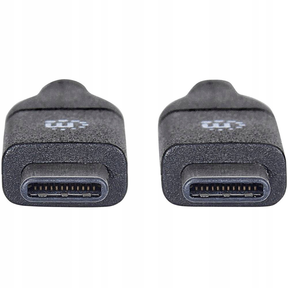 

Kabel Usb-c Usb-c Manhattan 354899 czarny 0,5m