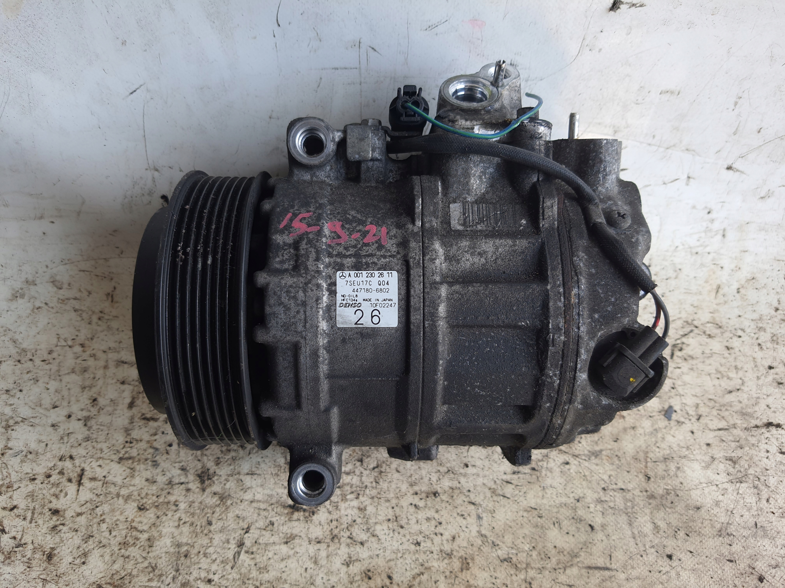 MERCEDES compressor AC A0012302611