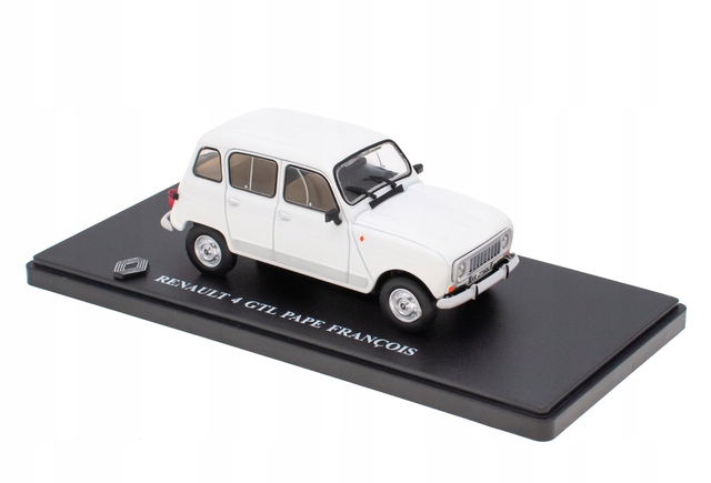 Renault 4 Gtl auto papeže Františka 1:43
