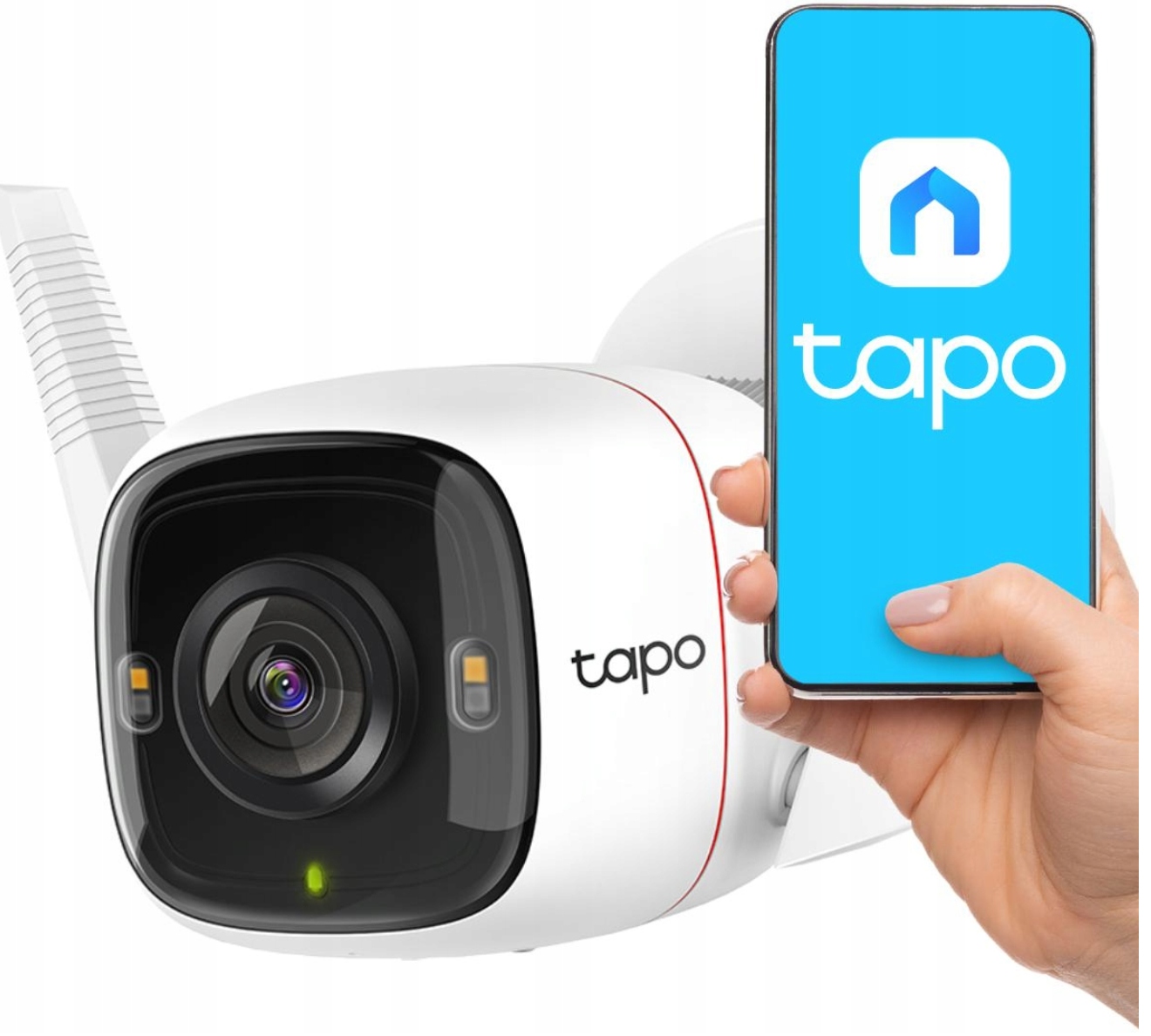 TP-LINK Kamera Zewnętrzna 4MP IP66 WiFi Detekcja Ruchu Audio Nocą — miniatura 12