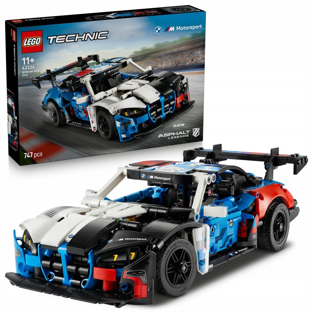 * Lego 42226 Technic Závodní automobil Bmw M4 GT3 Evo