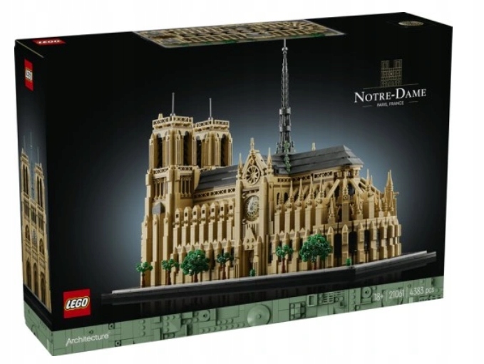 Lego 21061 Architecture – Katedrála Notre Dame V Paříži