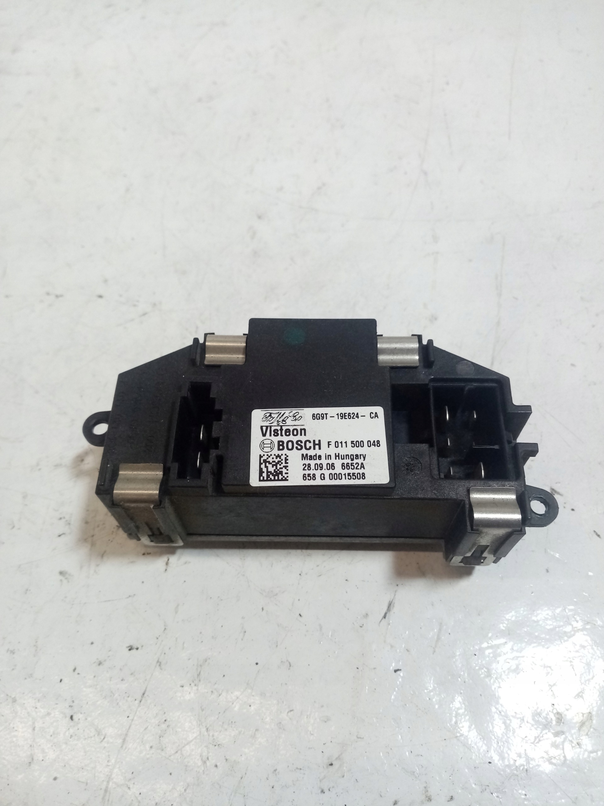 resistor, rheostat, regulator heater fan resistor FORD GALAXY MK3