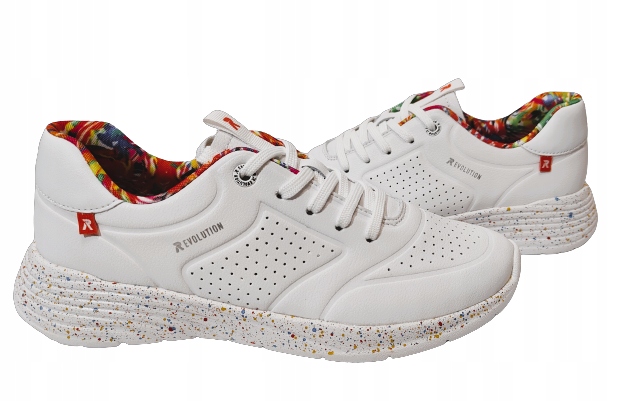 sneakersy Rieker R-evolution W0402-80 Biały r 38