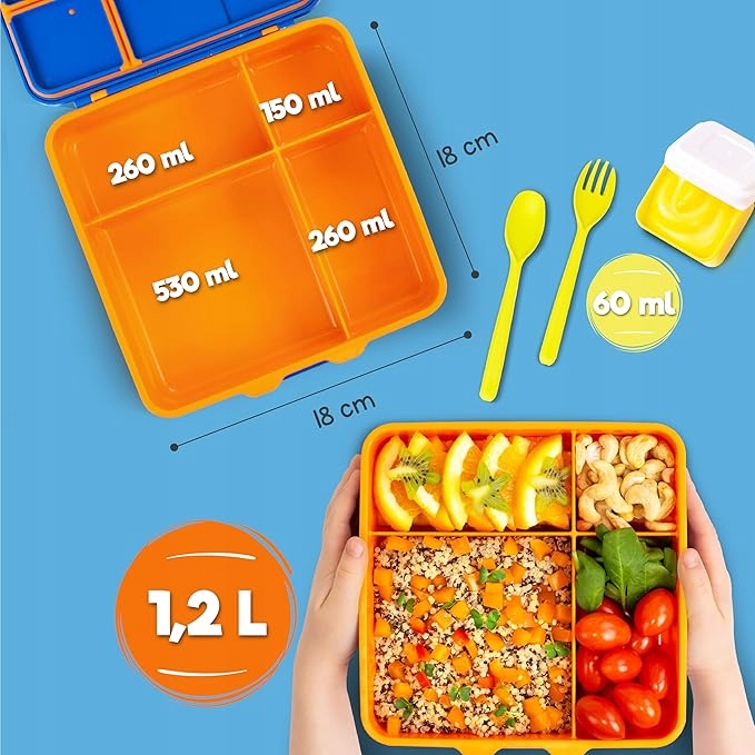 Lunch box BMSInternational 1000 ml Rodzaj lunch box