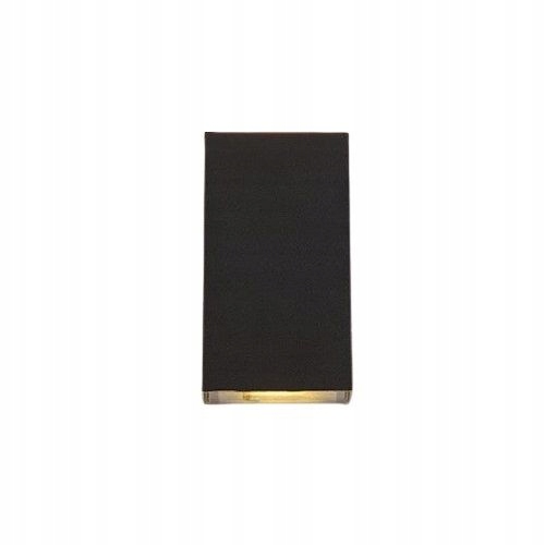 Led nástenné svietidlo Abigali Modern 2x3W 3000K IP20 Čierny hliník