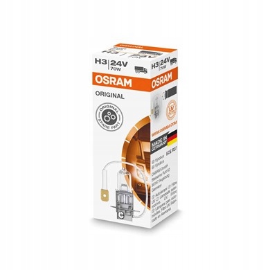 

Żarówka Halogenowa Osram Original 24V H3