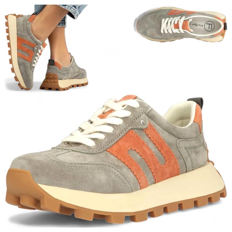 Dámské kožené tenisky Filippo Pohodlné Elegantní Polobotky Módní velikost 41