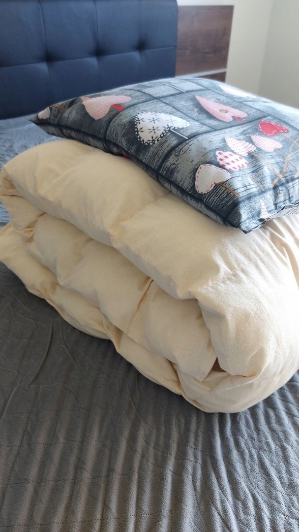 Ocieplana Kołdra Obciążeniowa 160x200 Dla Osoby O Wadze 50-60 Kg.