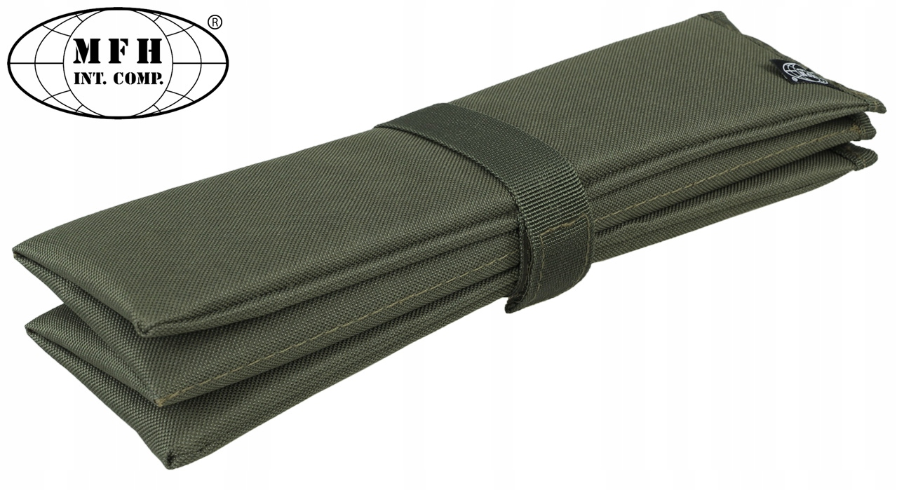 MATA TURYSTYCZNA KARIMATA SKŁADANA DO SIEDZIENIA MFH Seat Pad BIWAK OLIVE Długość 35 cm
