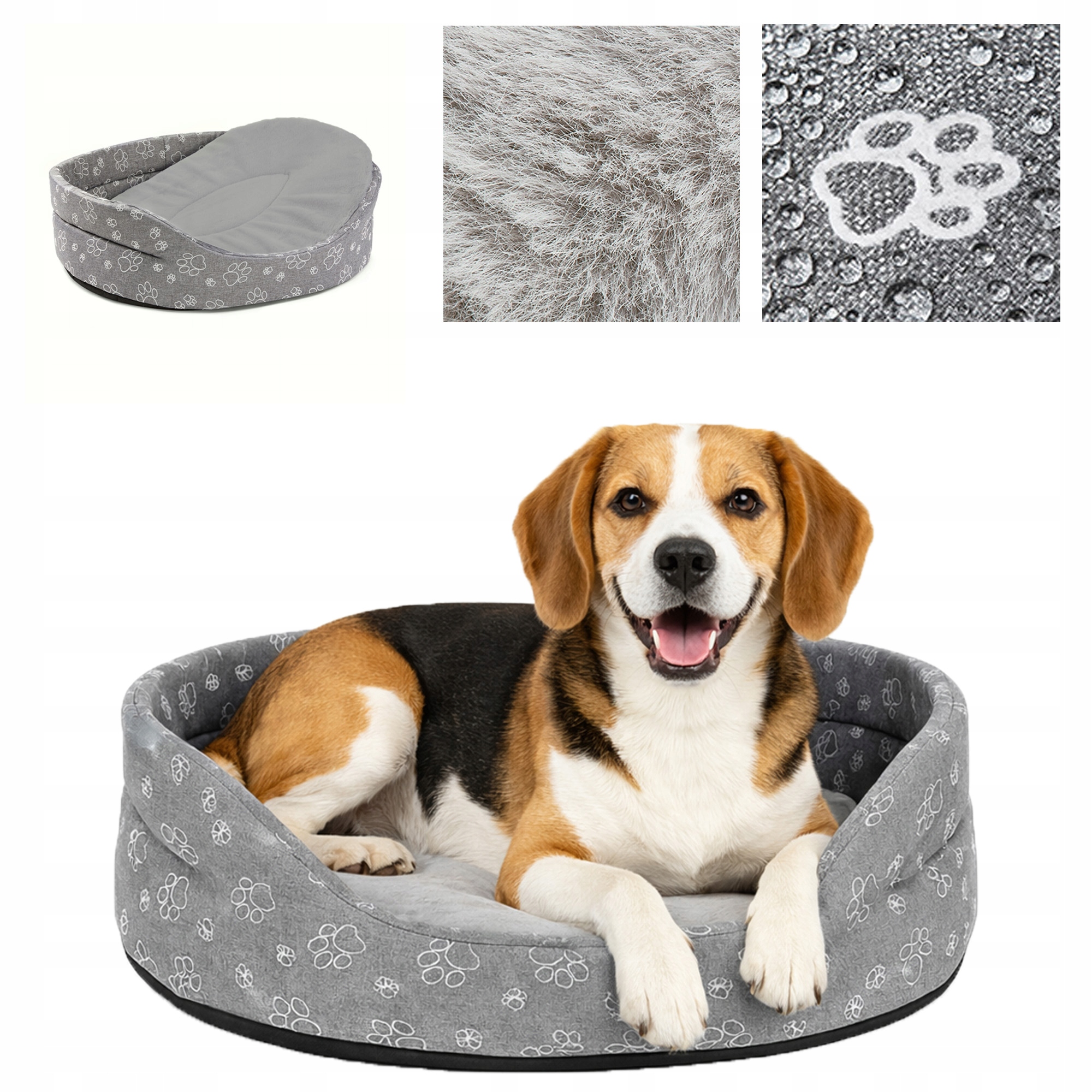 Levně Kotec pro psa kočku pelíšek Standard M Claw Kožešina