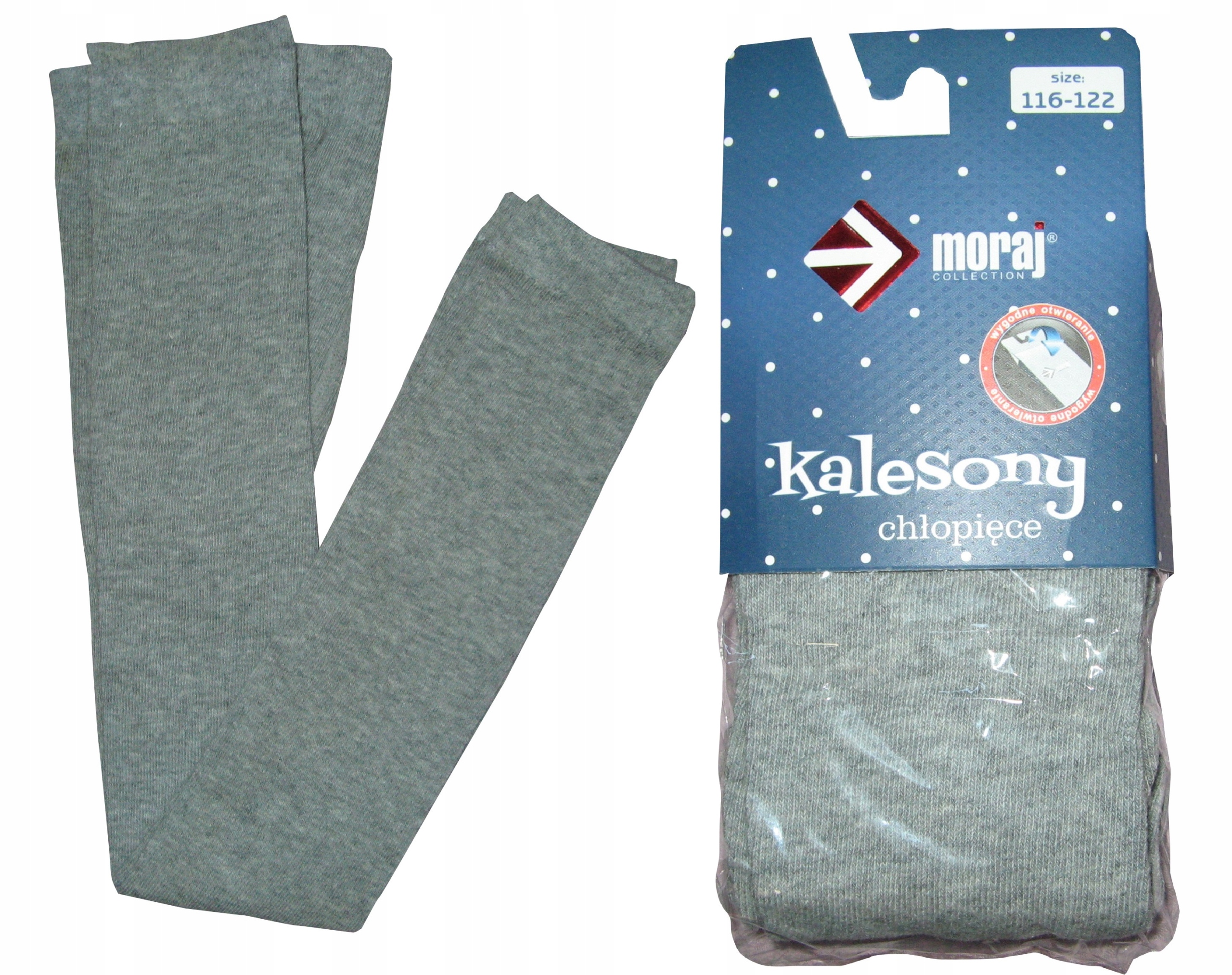 KALESONY CHŁOPIĘCE MORAJ 128-134 3 kolory