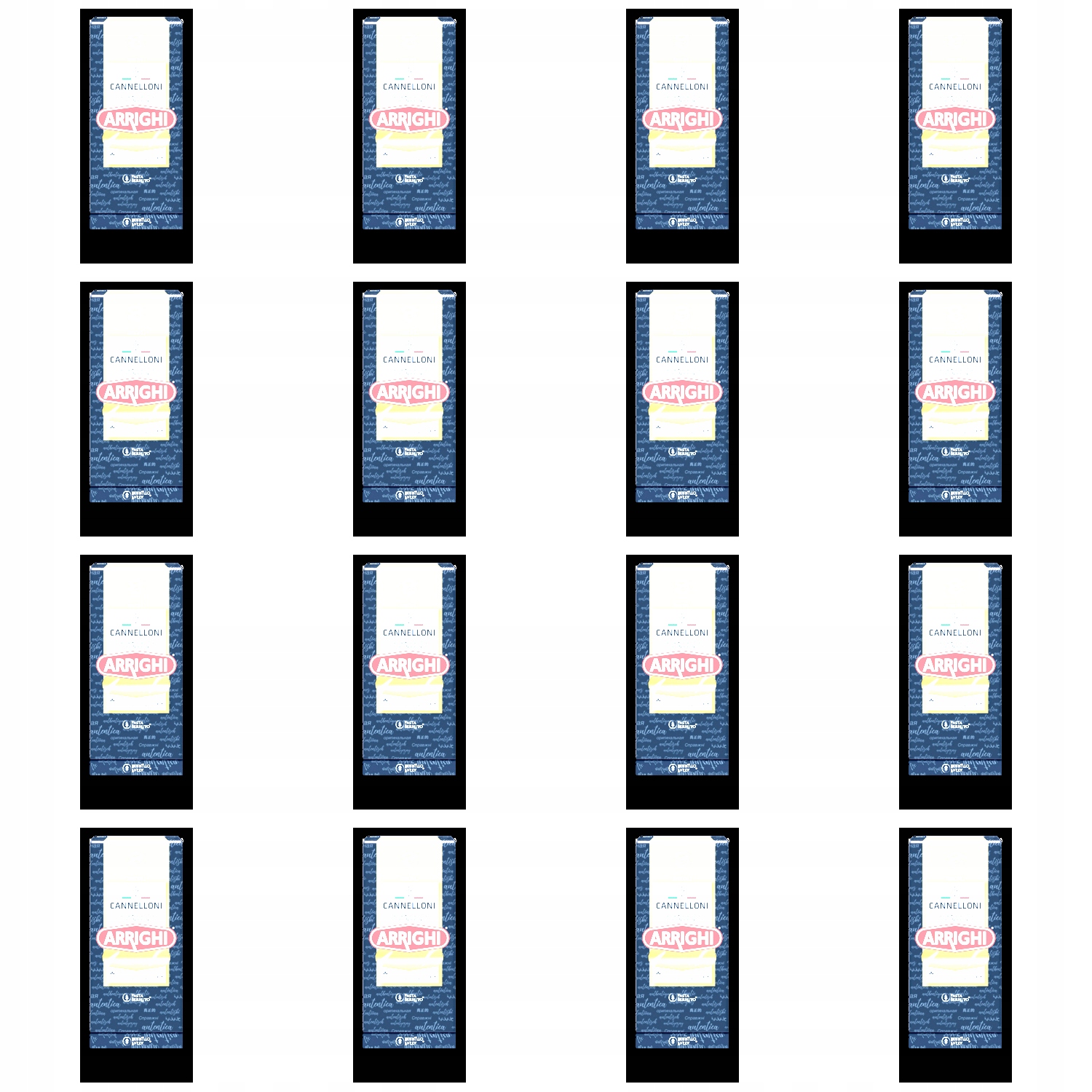 Levně 16 x 250 g Arrighi těstoviny cannelloni Karton