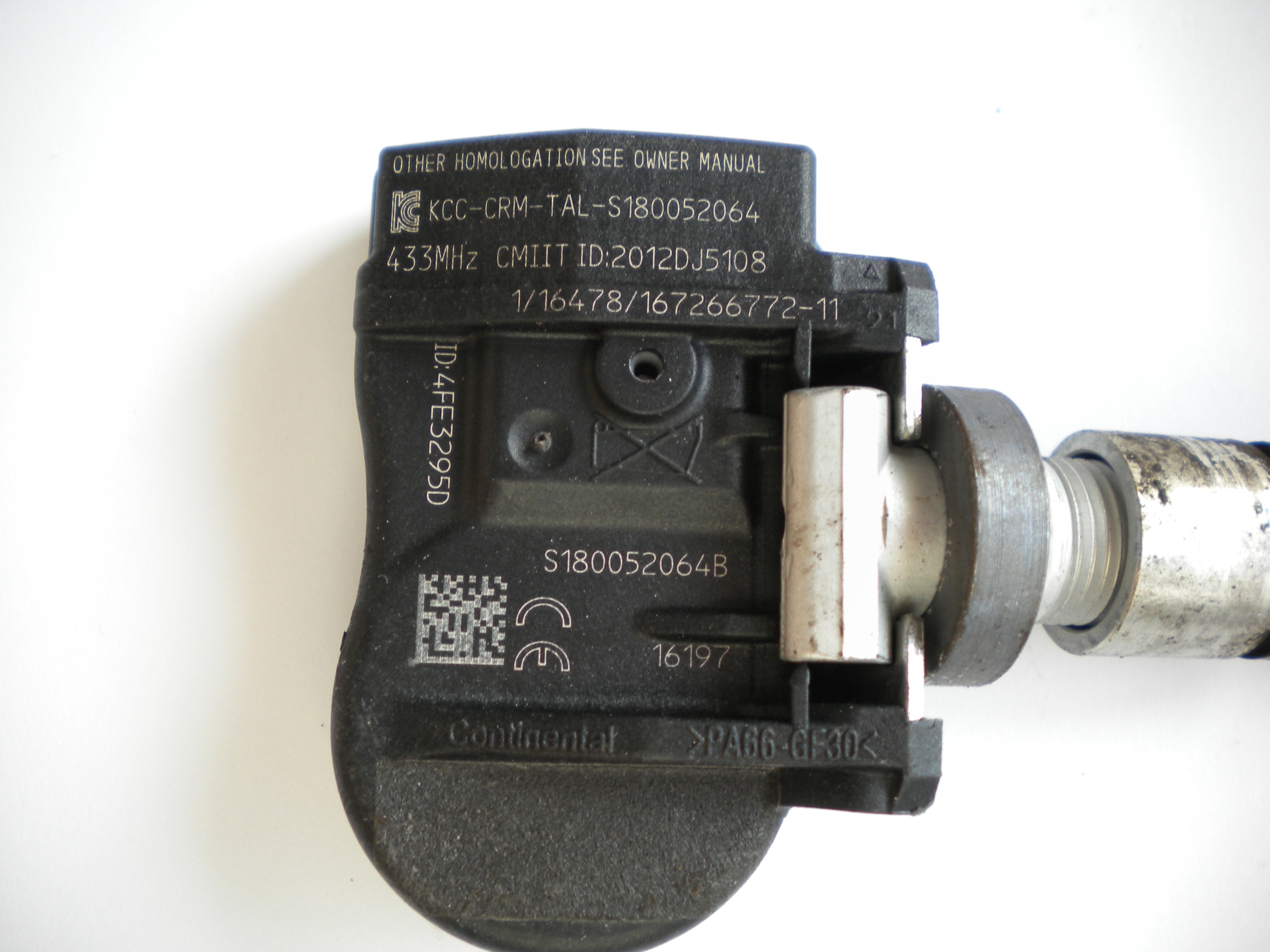 CZUJNIK CIŚNIENIA RENAULT MEGANE III S180052064B Kod producenta S180052064B