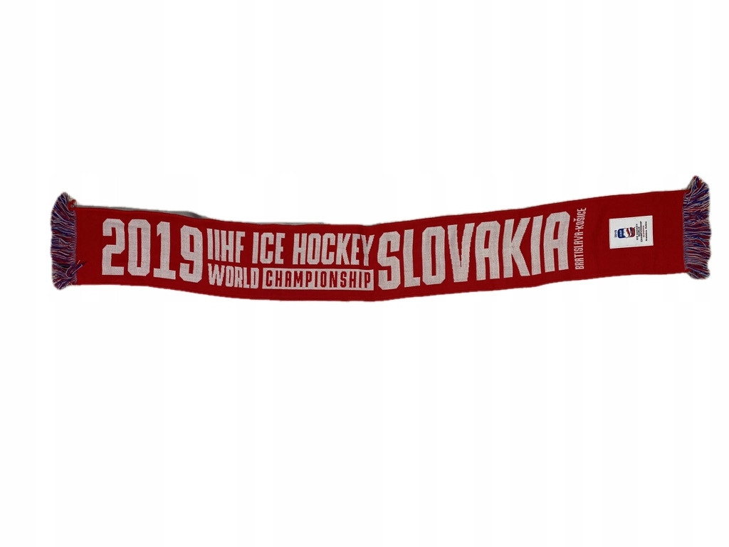 SZALIK MECZOWY ICE HOCKEY BRATISLAVA-KOŚICE 2019 Długość (cm) 144