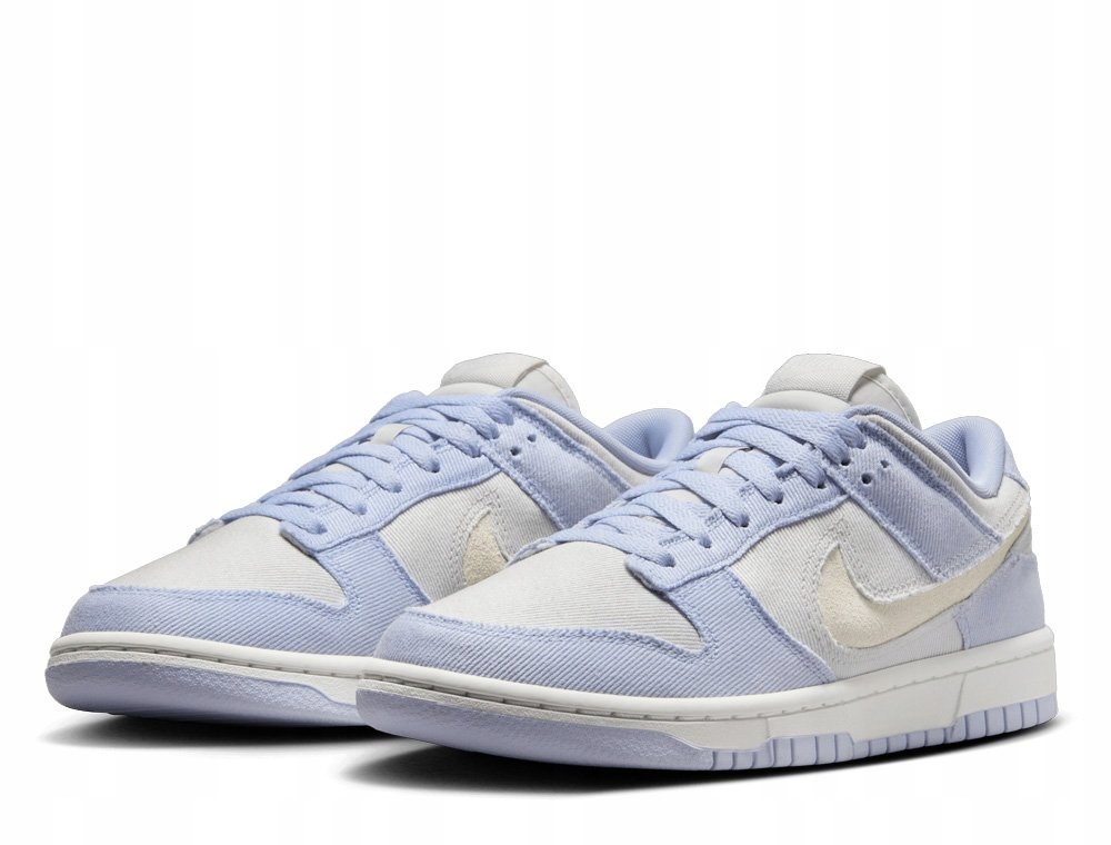 Damskie Buty Nike W Dunk Low HF1985 001 Ghost Denim Białe R-38,5