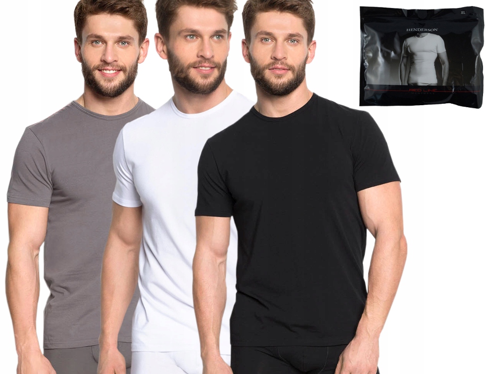 Henderson Tričko pánské 18731 Red Line 3ks r M