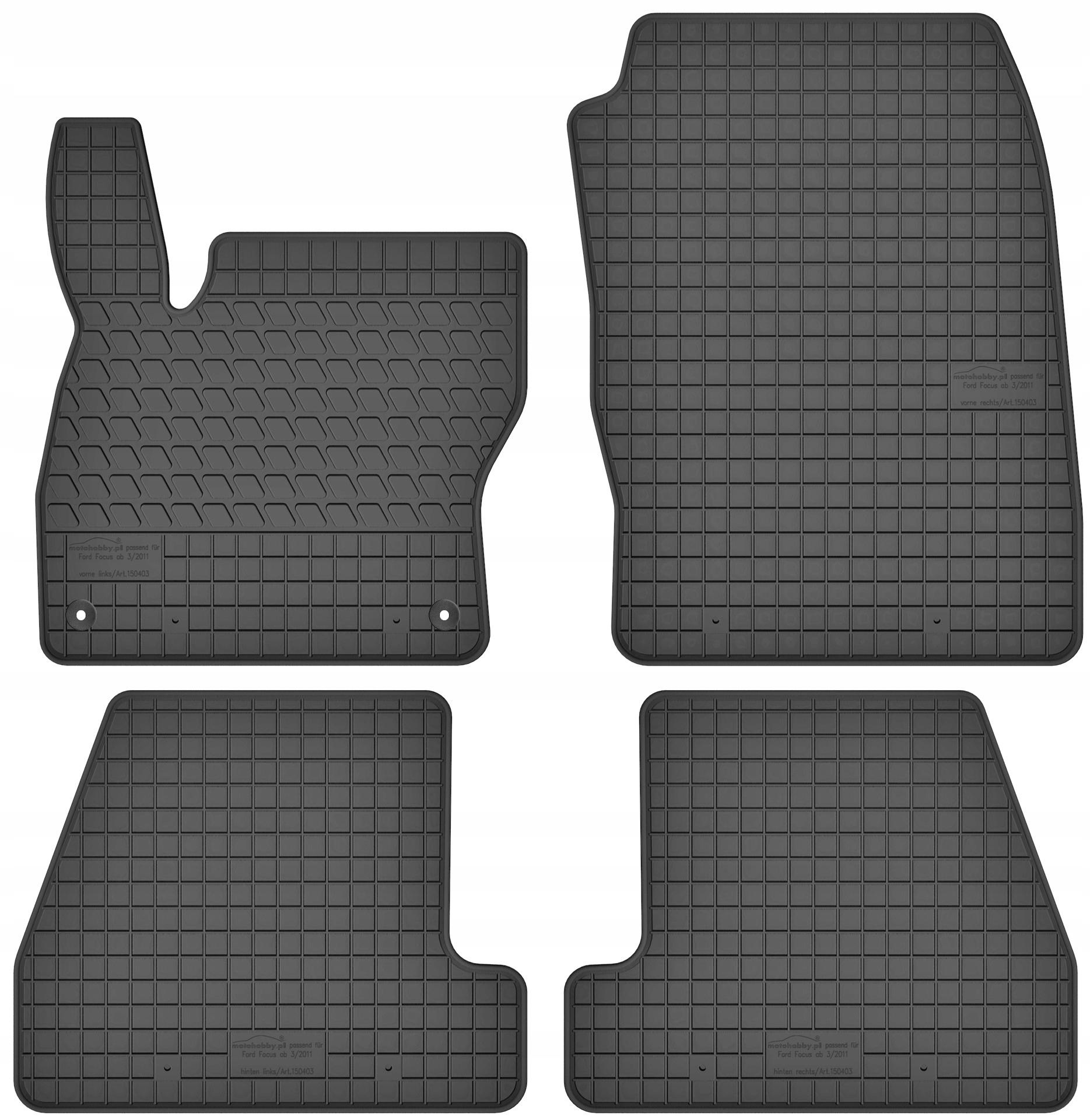 

Ford Focus MK3 2011-2018 Dywaniki samochodowe