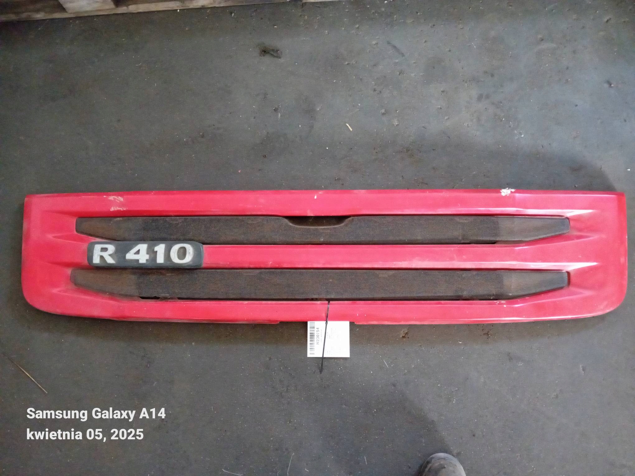 Grill Grill rote SCANIA R410