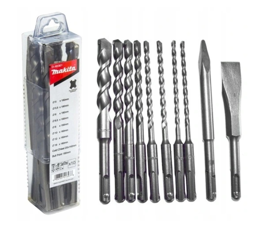 

Makita D-46361 Zestaw Wierteł Dłut Sds Plus 10 Szt