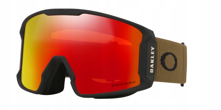 Lyžařské brýle Oakley Line Miner L Green/Cord S3