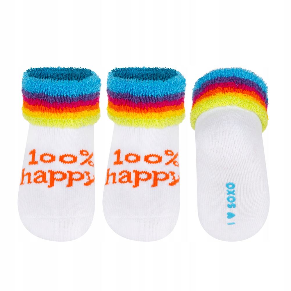 

Skarpety niemowlęce Soxo 100% Happy 16-18