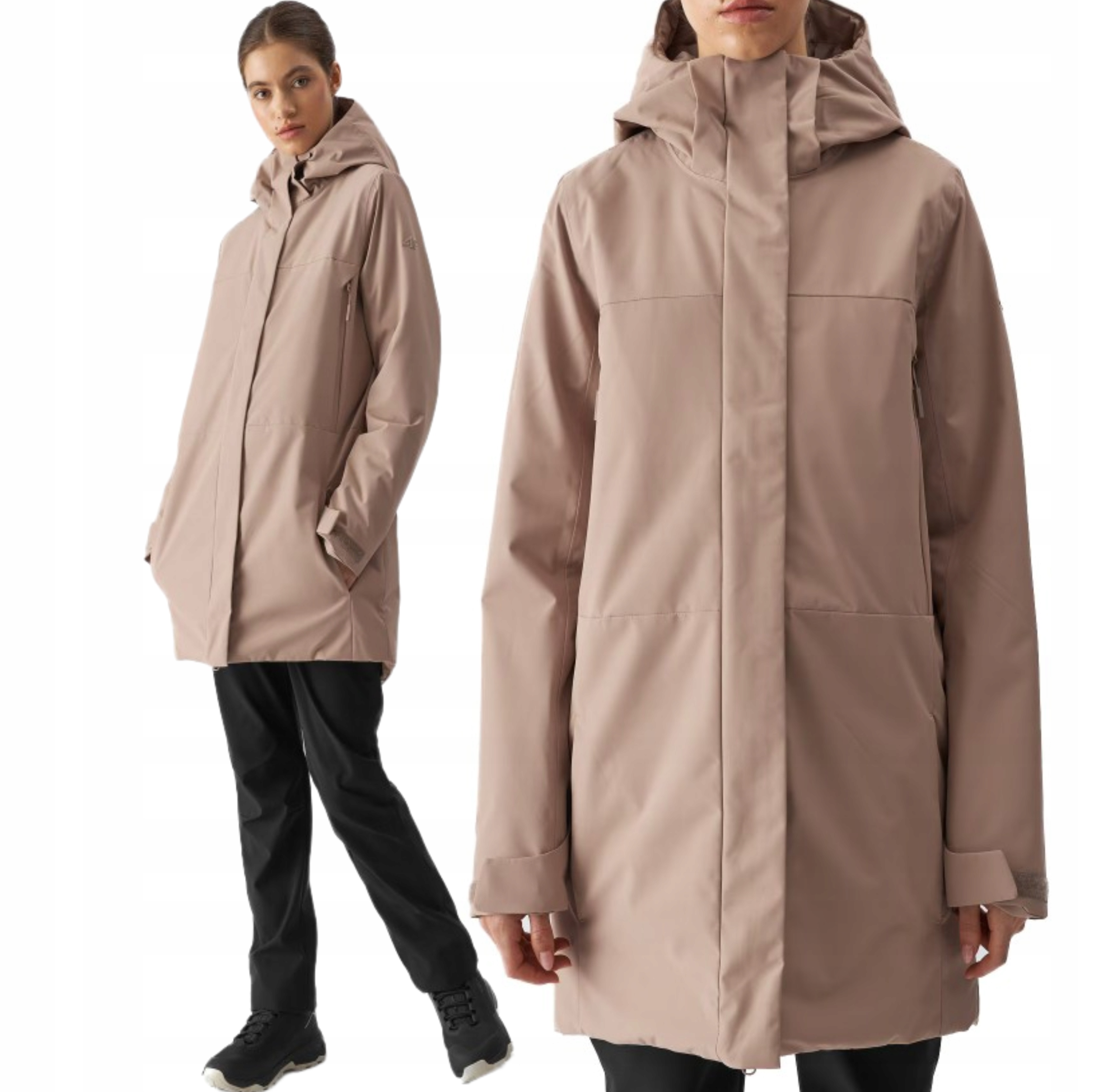 Damska Kurtka Przejściowa 4F Membrana 8000 TTJAF560 L