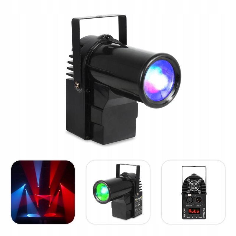 Reflektor BeamZ PS10W 10 W czarny