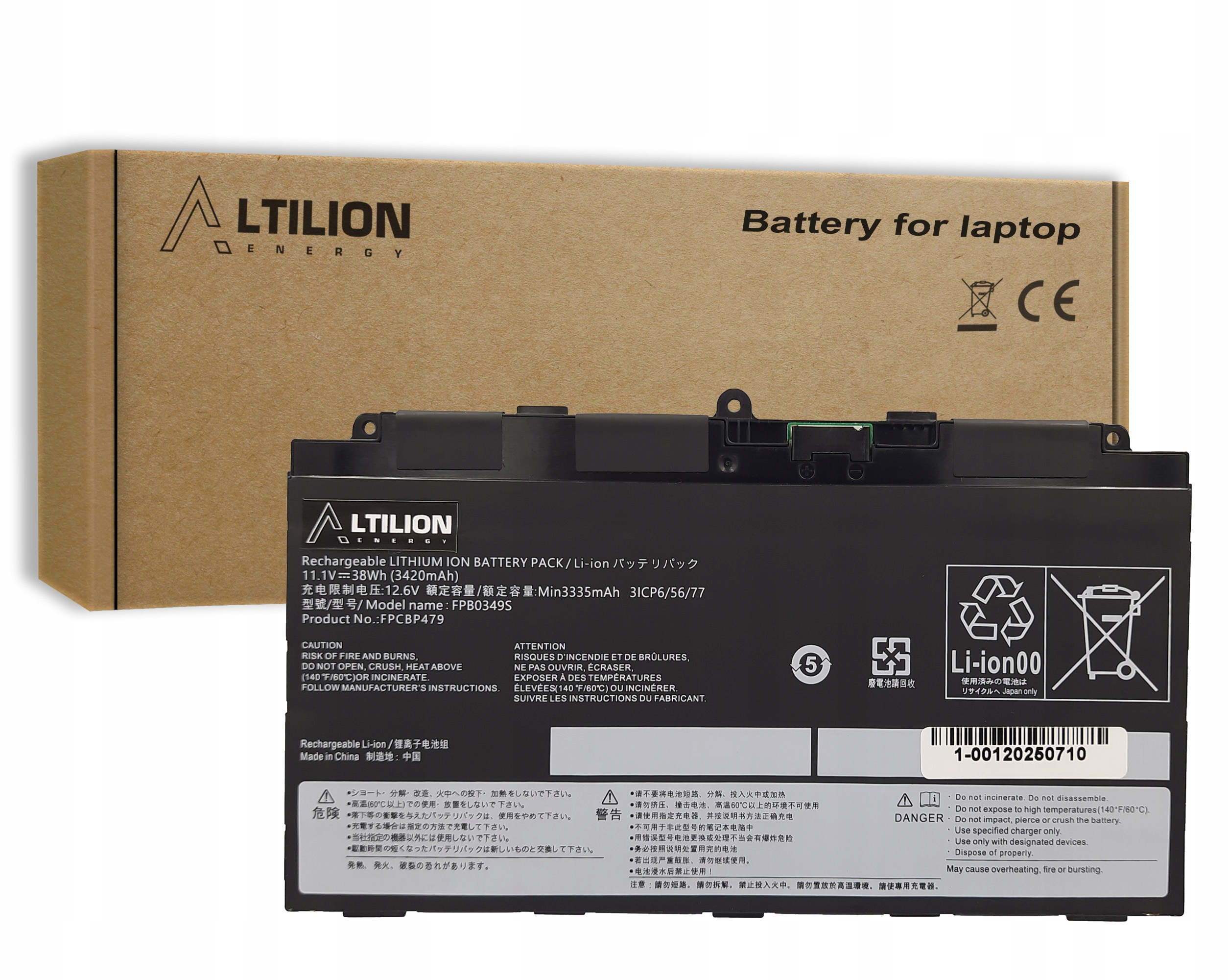 Bateria Altilion Energy FPB0349S bez kabla kompatybilna z Fujitsu