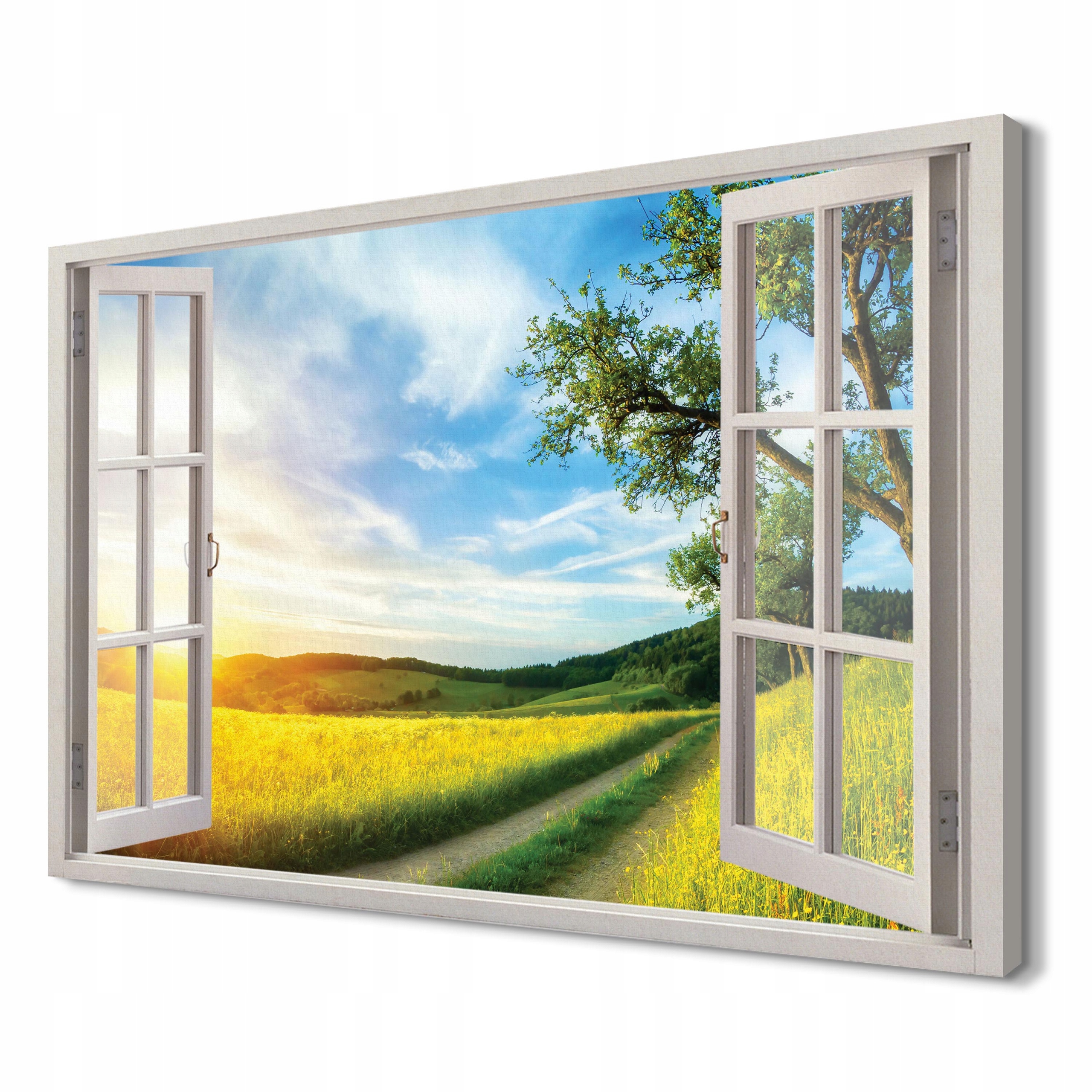 

Łąka Drzewo Foto-obraz canvas 3d 120x80 dekoracja
