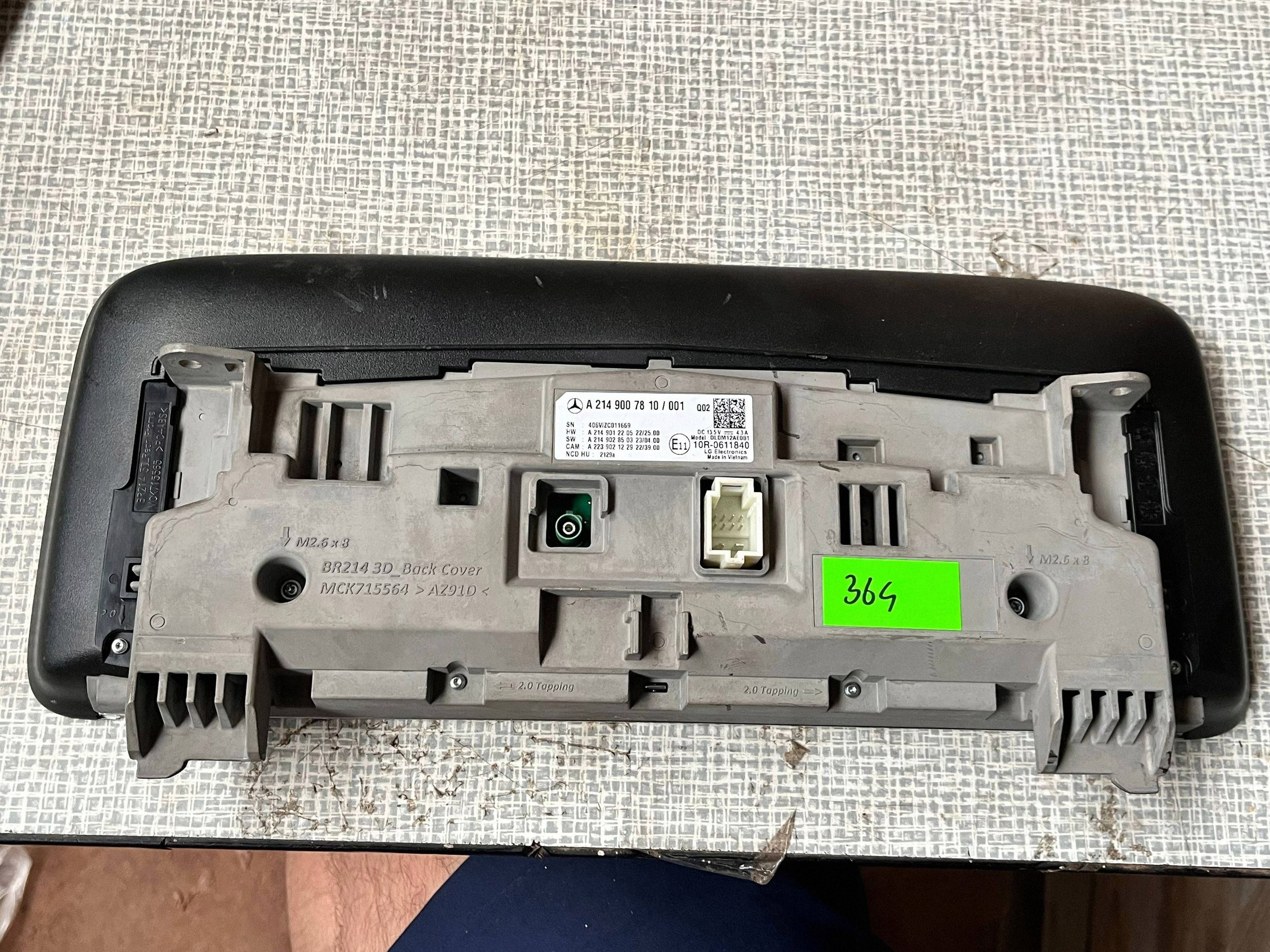 MERCEDES E KLASA W214 dials display 2149007810 @M