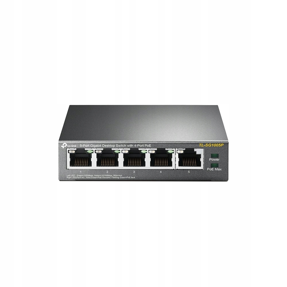 Přepínač Tp-link SG1005P 5x Ge (4x PoE)