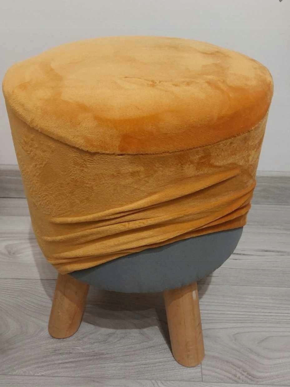 Obal Na Taburet kulatý váleček Welur objednávka