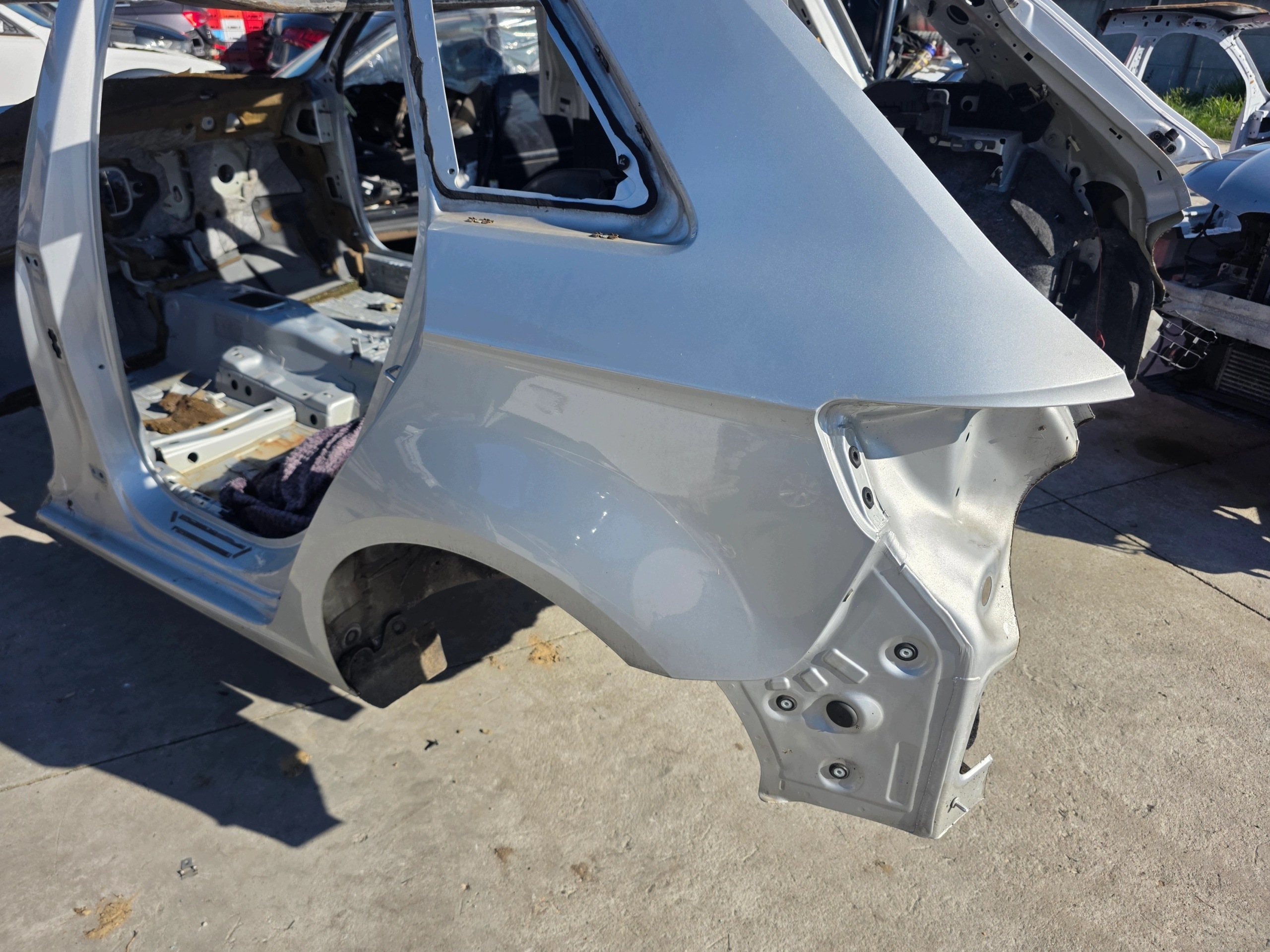 quarter threshold fender left rear part AUDI A3 8V SPORTBACK original !!! *1