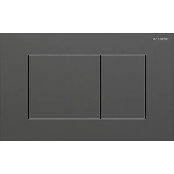 Geberit Splachovacie Tlačidlo SIGMA40, Čierny Chróm