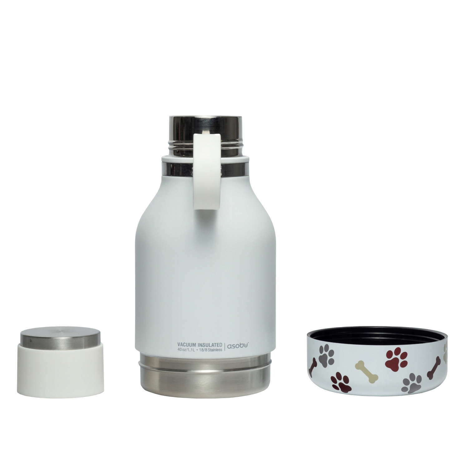 Termoska Asobu termoláhev lahev na pití Bowl pro psa 975 ml