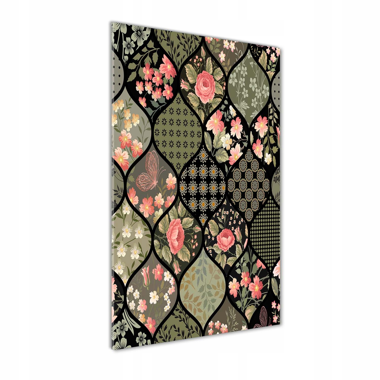 

Foto obraz zdjęcie na szkle Kwiecisty wzór 50x100