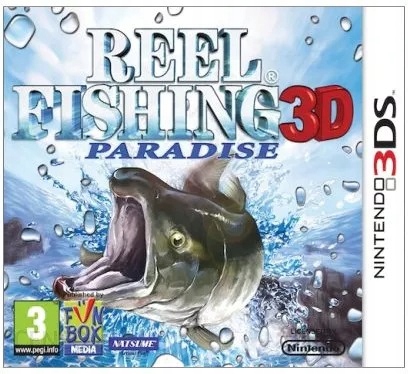Kołowrotek Fishing Paradise 3D Nintendo 3DS Pudełko