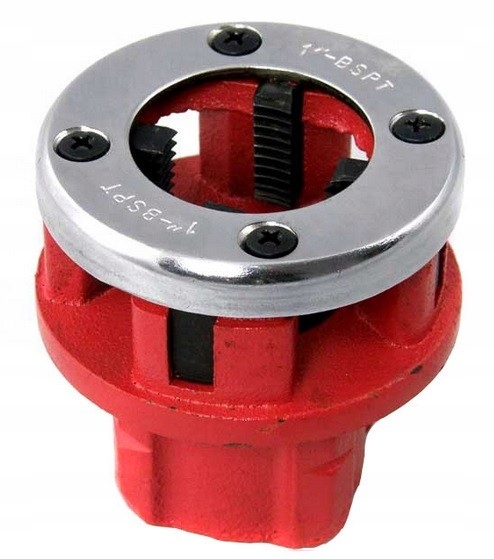 GWINTOWNICA NARZYNKA DO RUR HYDRAULICZNA 4 NASADKI Rozmiary głowic inny