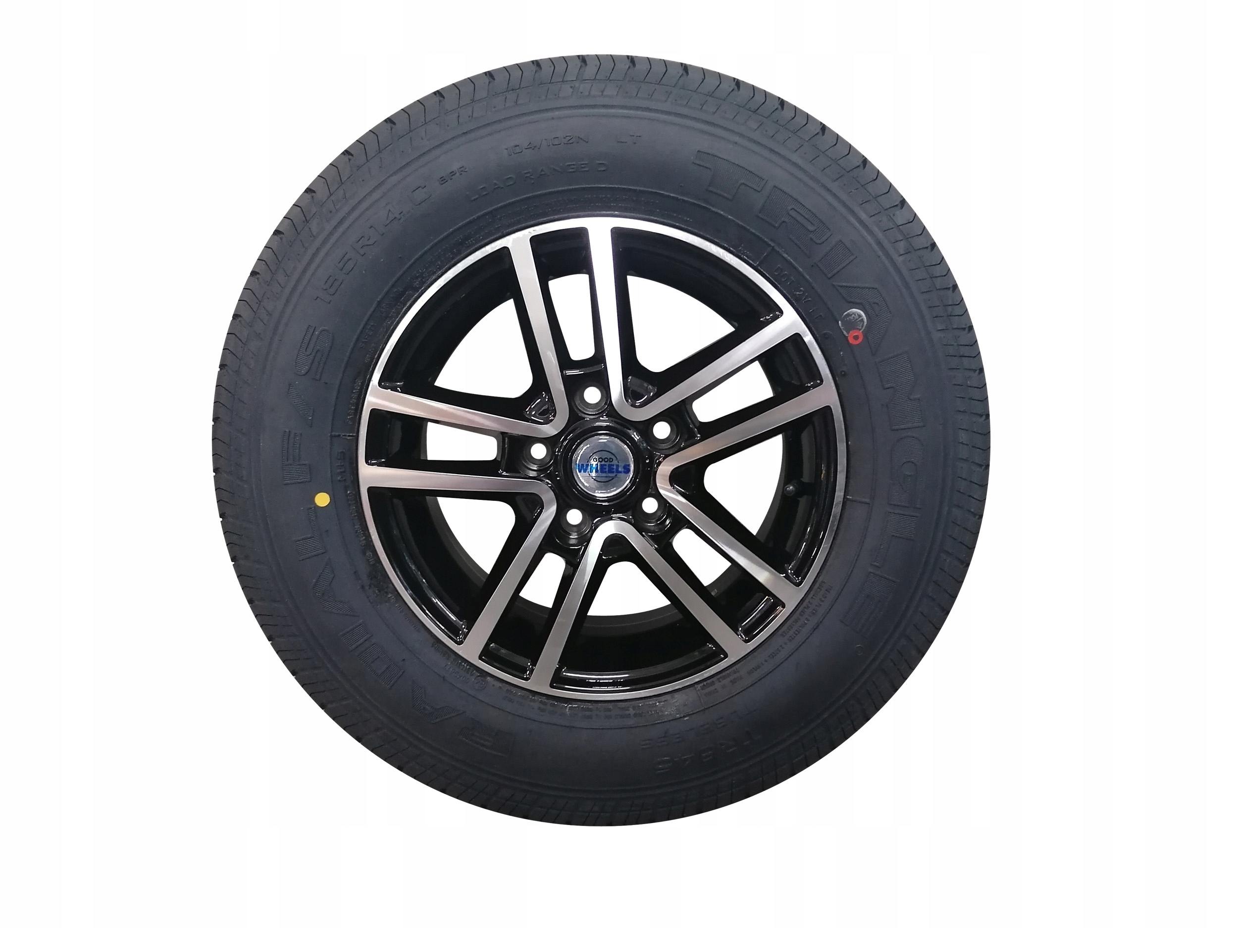 1860745 - Колесо 185 R14C WANDA 5x112 обід ALU причіп !