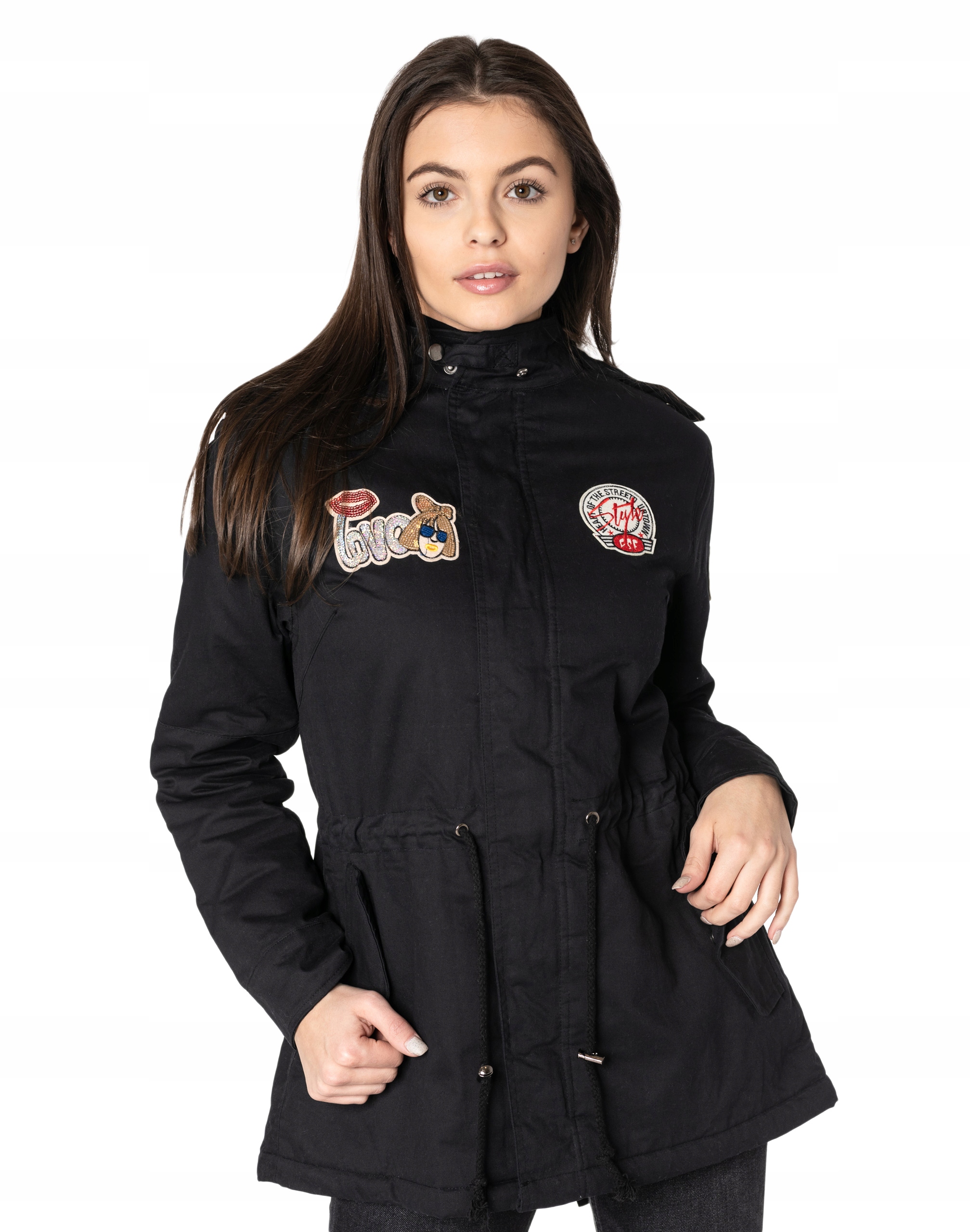 

Kurtka Przejsciowa Damska Parka Bomber 38504-1 r M